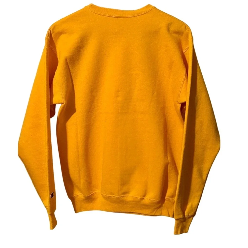 Champion VINTAGE Yellow/Gold/Red Boston College Sweatshirt - Picture 3 of 5